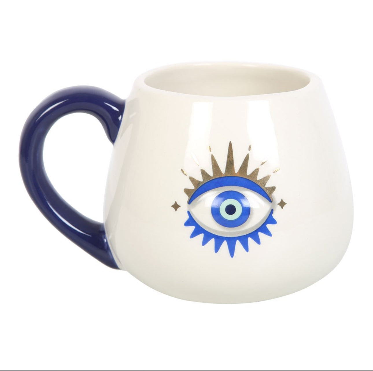 ALL SEEING EYE ROUNDED MUG