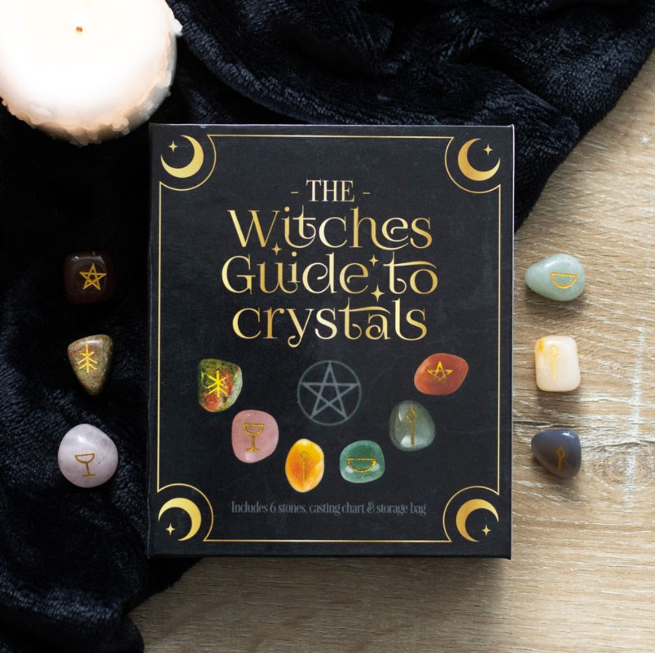 THE WITCHES GUIDE TO CRYSTALS GIFT SET