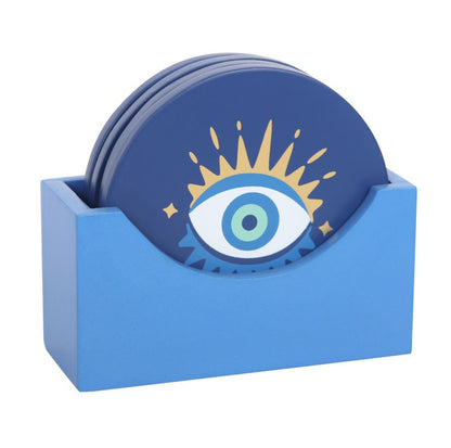 ALL SEEING EYE COASTER SET