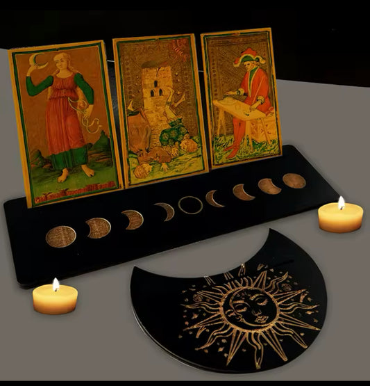 Wooden holder For Tarot and Oracle Cards