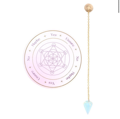 OPALITE PENDULUM DIVINATION KIT