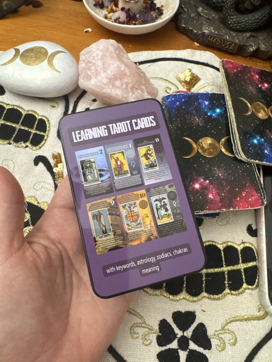 Learning Tarot Cards