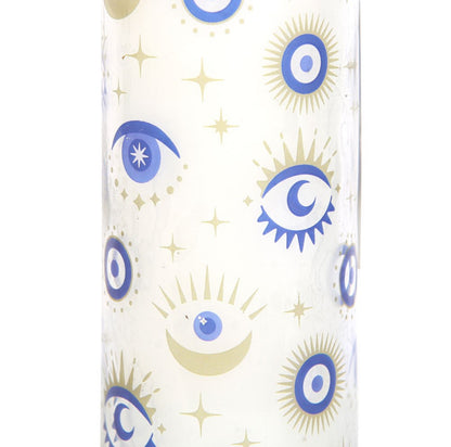 ALL SEEING EYE WHITE SAGE TUBE CANDLE