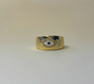 Thick Banded Evil Eye Ring