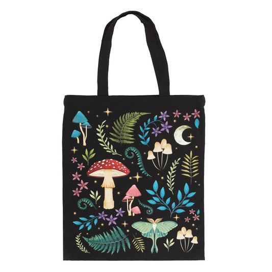 Dark Forest Print Tote Bag