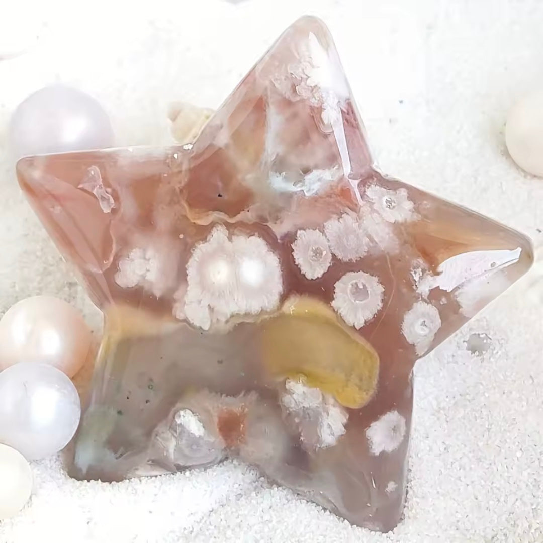 Flower Agate Star