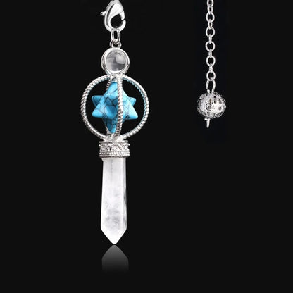 Crystal Merkaba Pendulums