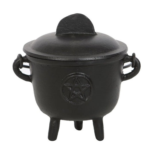 Cast Iron Cauldron - Pentagram