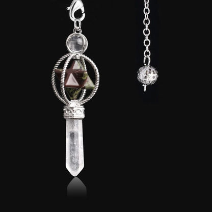 Crystal Merkaba Pendulums