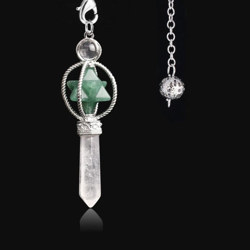 Crystal Merkaba Pendulums