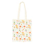 Funky Fungi Mushroom Print Tote Bag