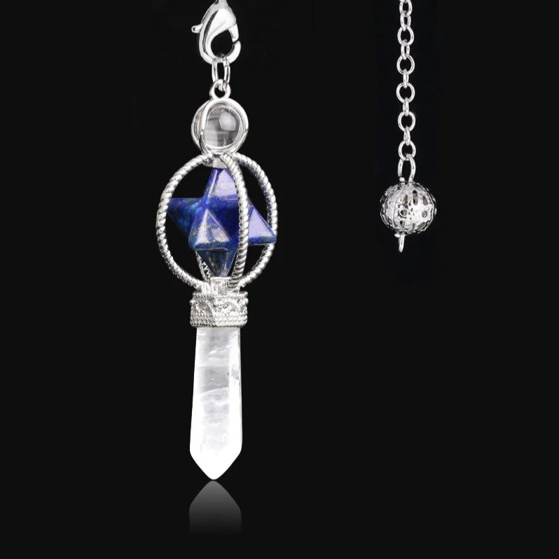 Crystal Merkaba Pendulums