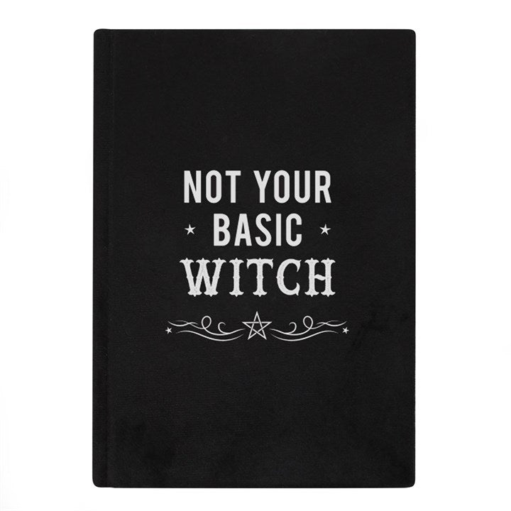 Velvet Not Your Basic Witch Notebook