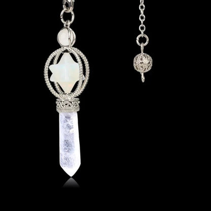 Crystal Merkaba Pendulums