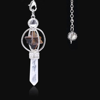 Crystal Merkaba Pendulums