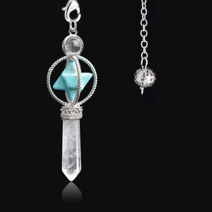 Crystal Merkaba Pendulums