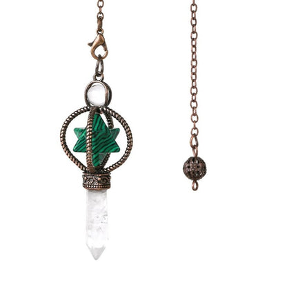 Crystal Merkaba Pendulums