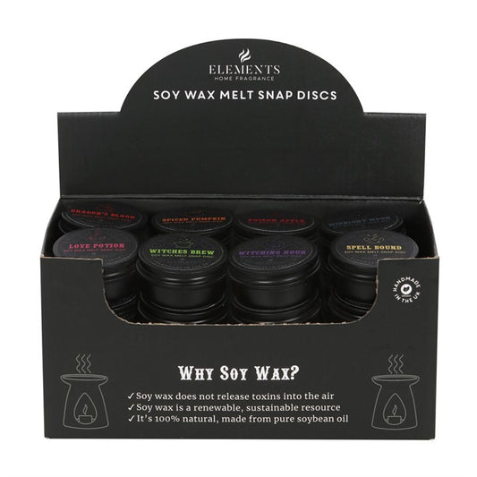 Gothic Soy Wax Snap Discs